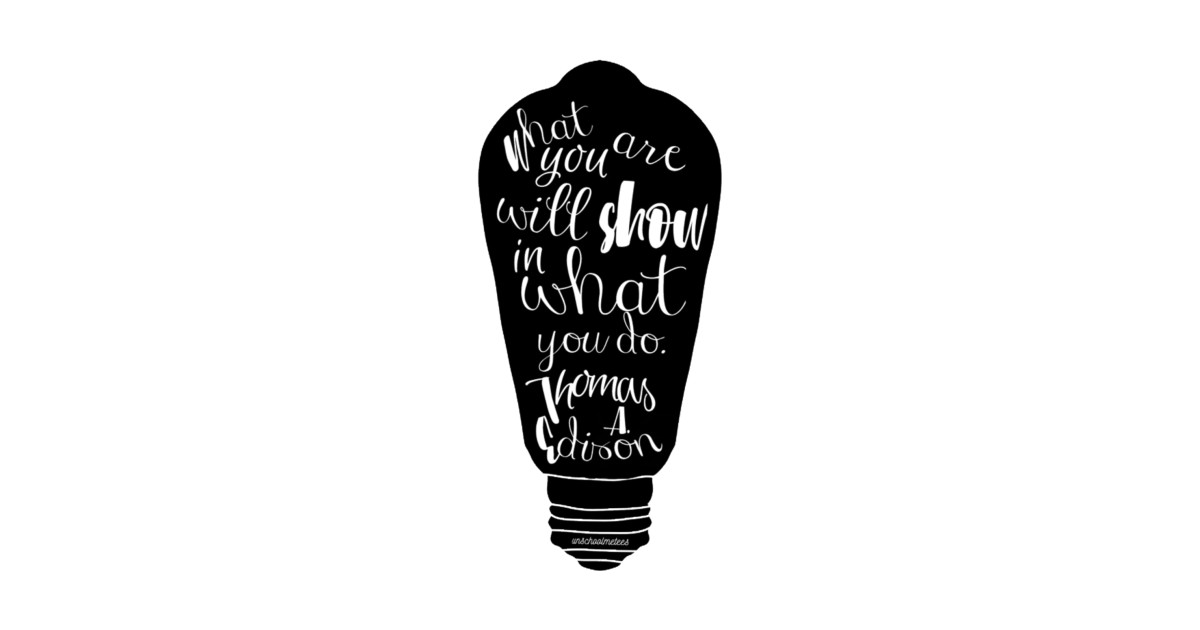 1200x630 Thomas Edison Light Bulb Unschool Me Tee