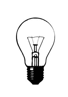 236x333 Vintage Light Bulb Drawing