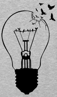 190x320 Creative Drawing Shattered Light Bulb Snapback Cap Spreadshirt