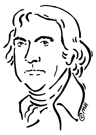 306x432 download thomas jefferson black and white clipart united states