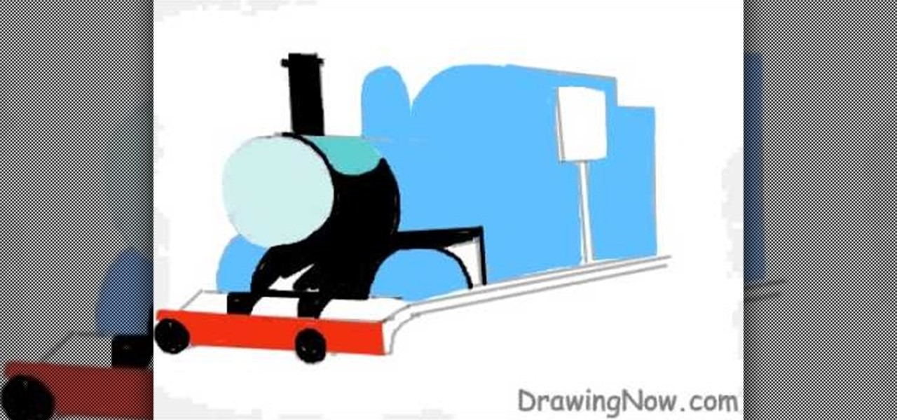 1280x600 How To Draw Thomas The Tank Engine Drawing Illustration