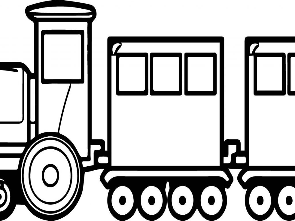 1024x768 Homely Ideas Train Coloring Pages Simple