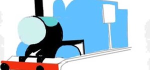 300x140 How To Draw Thomas The Tank Engine Drawing Illustration