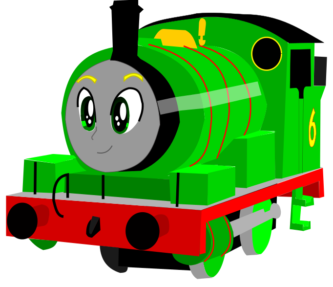 682x587 Train, Drawing, Green, Transparent Png Image Clipart Free Download