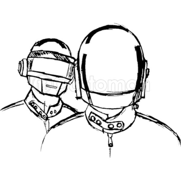 600x600 Daft Punk Sketch Thong