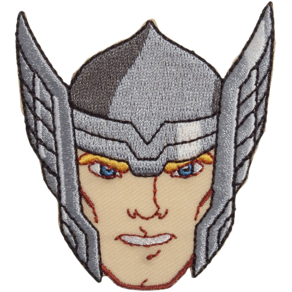 1000x1000 The Avengers Thor Face Embroidered Motif Sew Essential