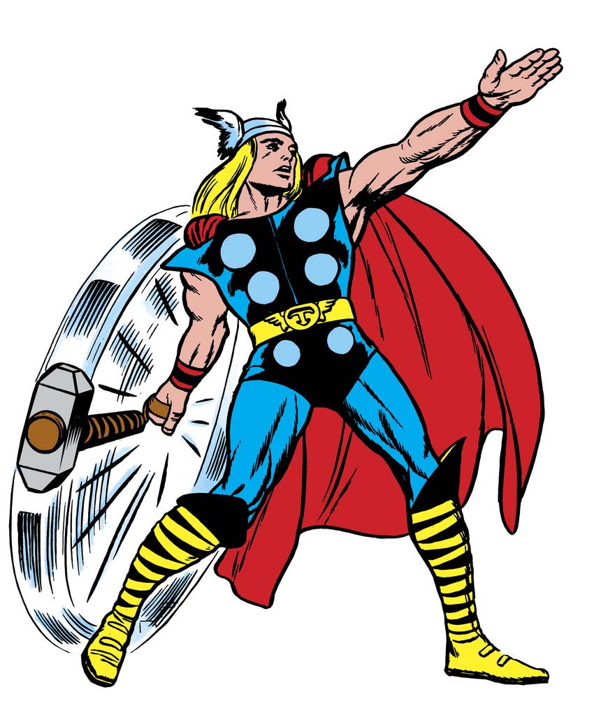 Thor Cartoon Drawing | Free download on ClipArtMag