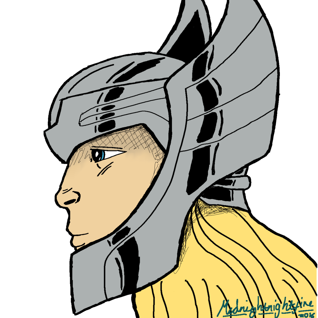 1024x1024 Thor Drawing, Picture