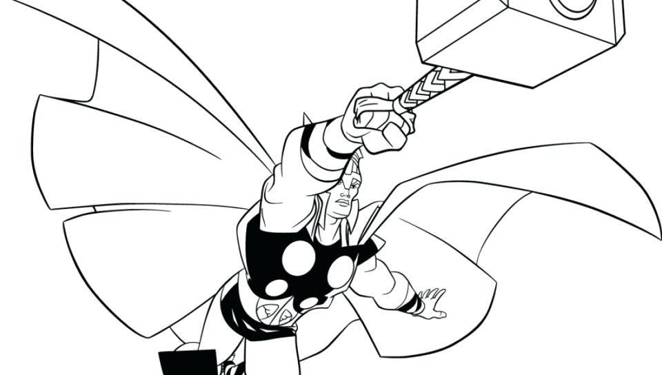 960x544 Thor Printable Coloring Pages Moonoon