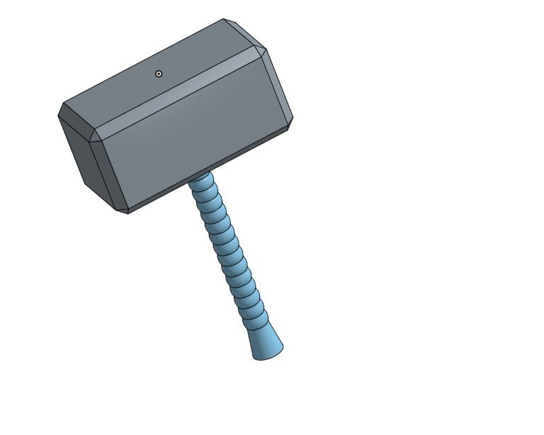 768x614 Thor's Hammer As Paper Weight Steps