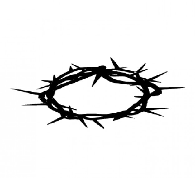 626x571 Crown Of Thorns Vector Images