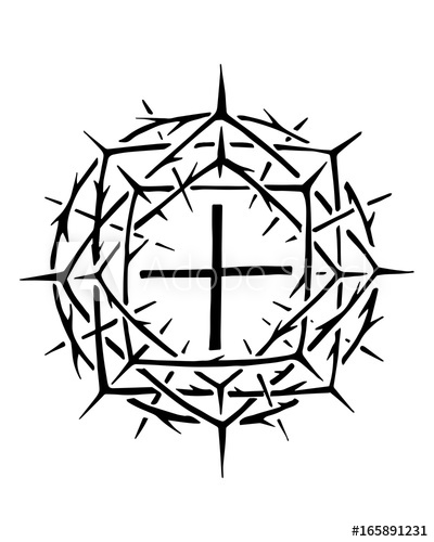 400x500 Christian Symbol Of Jesus Christ Crown Of Thorns
