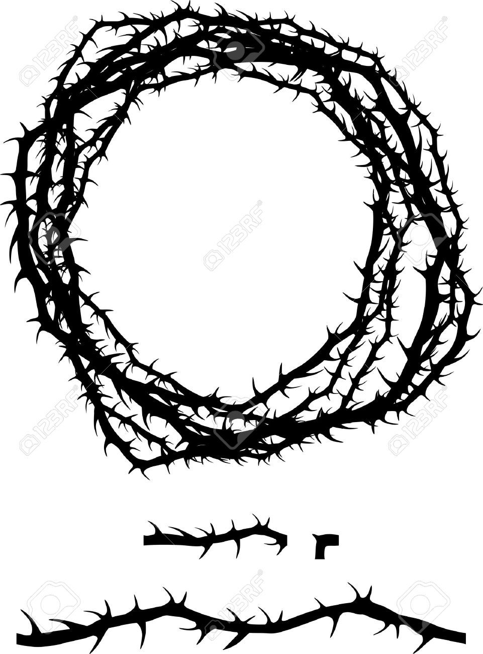 961x1300 Stencils Thorn Tattoo Vine Rose