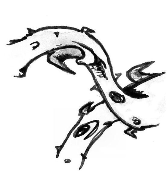 555x600 Roses And Thorns Columns