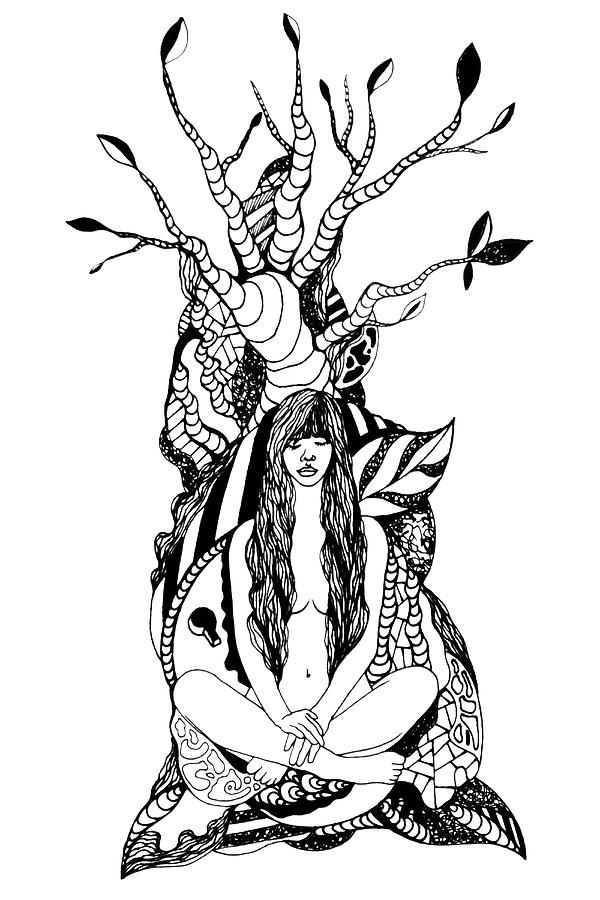 600x900 Deep Thoughts Drawing