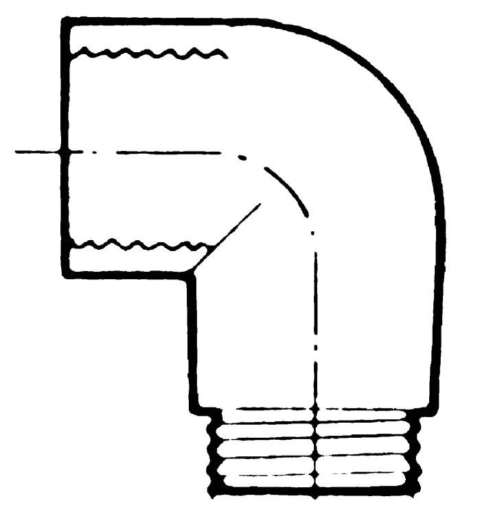 734x768 Bend, Innerouter Thread