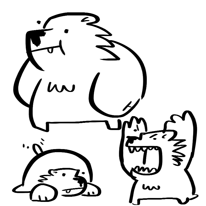 800x800 Burn The Internet Three Bears!