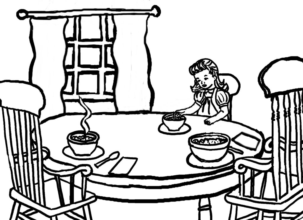 1024x744 Coloring Pages Goldilocks And The Three Bears Coloring