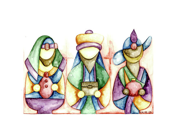 600x463 Three Kings Paintings
