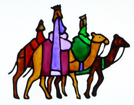 570x447 three wise men window cling sun catcher products window clings