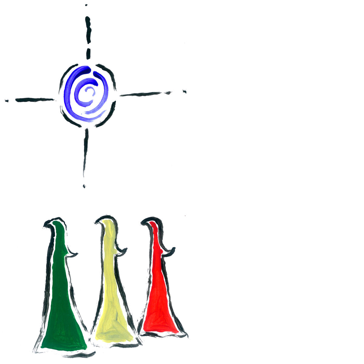 1200x1200 We Three Kings Harry Larry Buck