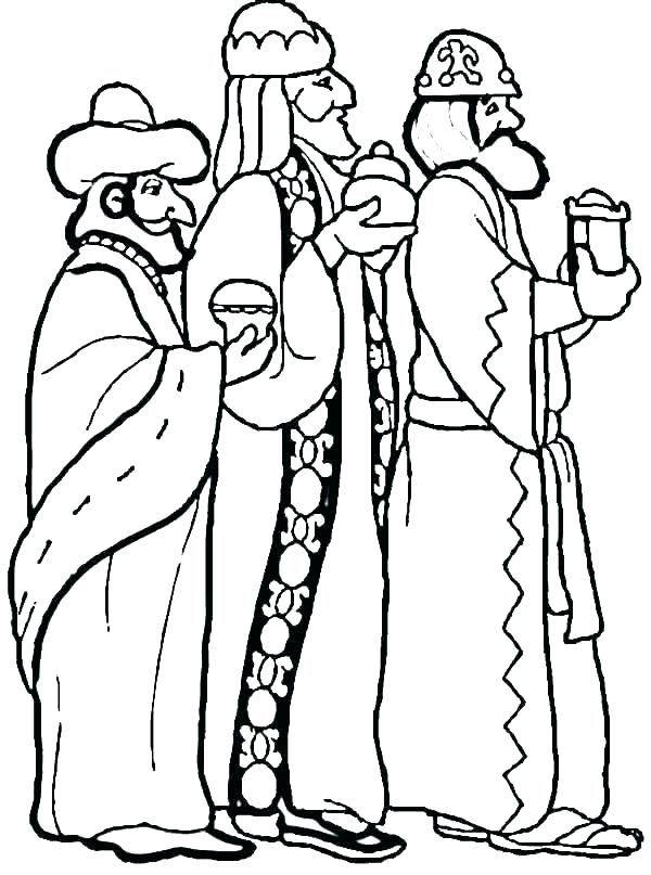Three Kings Drawing | Free download on ClipArtMag