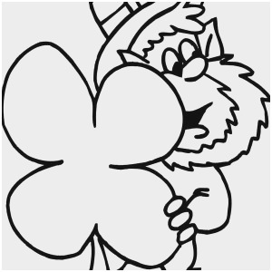 300x300 Three Leaf Clover Coloring