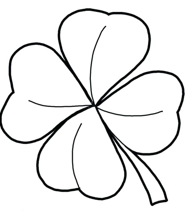 600x684 Shamrock Drawing Three For Free Download