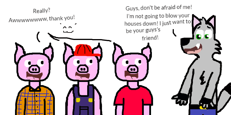 800x400 Harry And The Three Little Pigs