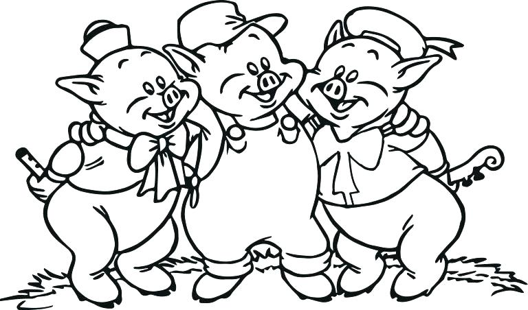 Three Little Pigs Drawing | Free download on ClipArtMag