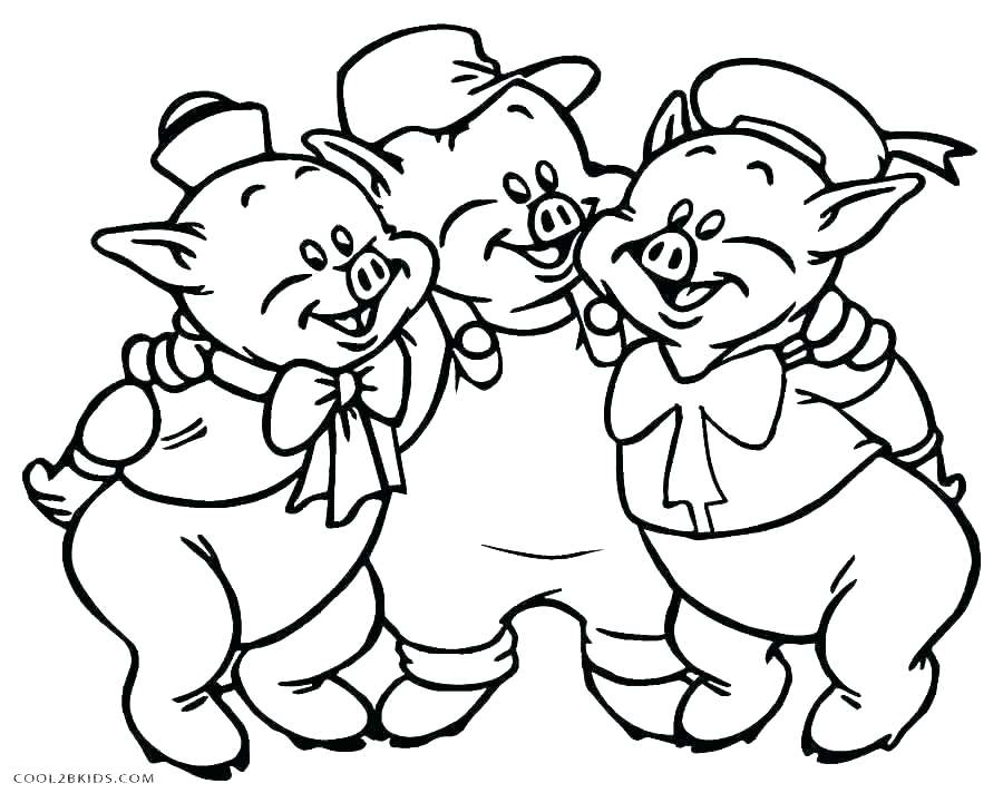 Three Little Pigs Drawing Free download on ClipArtMag