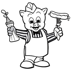 230x230 Top Free Printable Three Little Pigs Coloring Pages Online