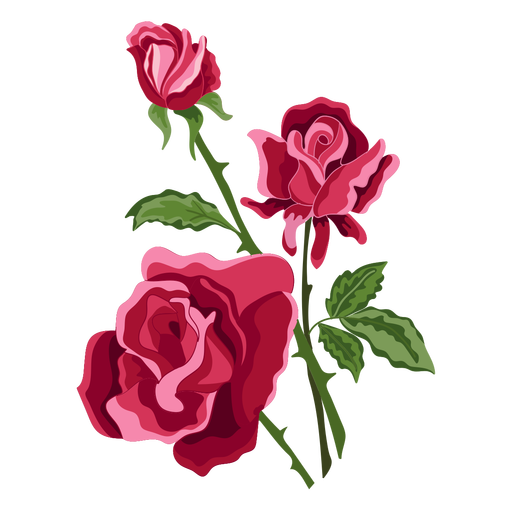 512x512 Three Roses Flowers Icon