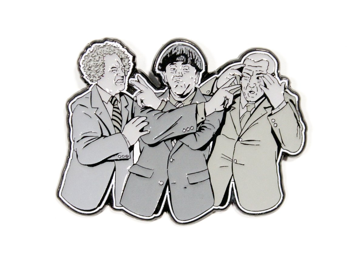 1200x857 Three Stooges Enamel Pin Spacedust