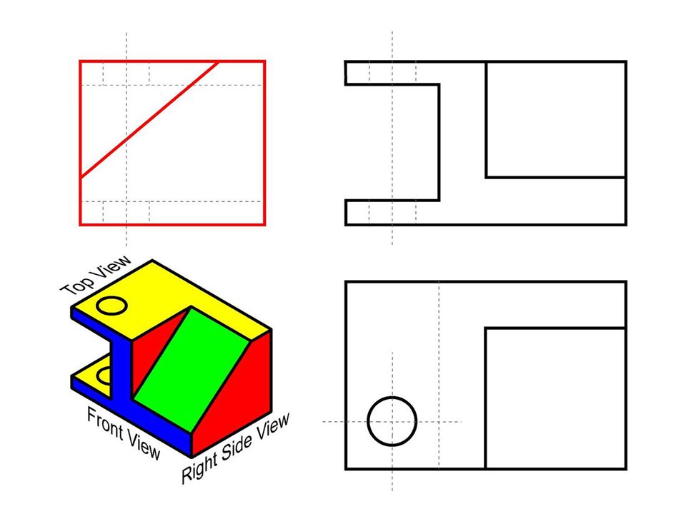 960x720 Orthographic Projection Welcome Engineering Graphics
