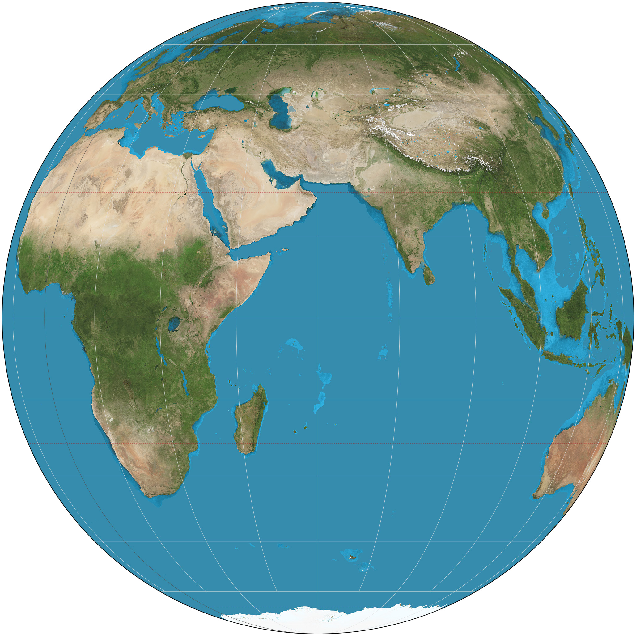 2058x2058 Orthographic Projection