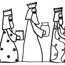 230x230 Free Coloring Pages Of The Three Wise Men