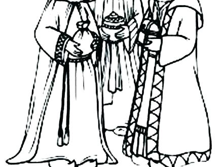 440x330 Wise Men Coloring Pages