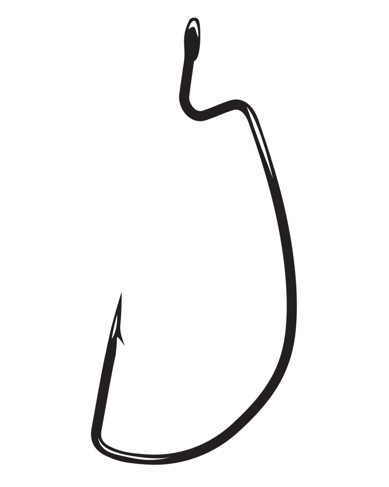 800x1000 Worm Hooks, Deep Throat Wide Gap