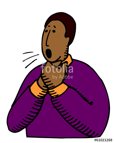 398x500 Cough Sore Throat Drawing Stock Image And Royalty Free Vector