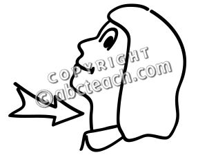 300x225 Clip Art Basic Words Throat