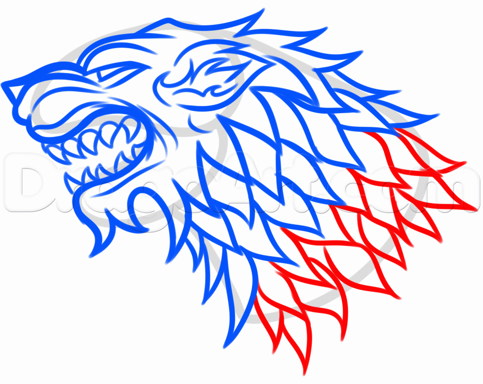 951x757 How To Draw Game Of Thrones, Step