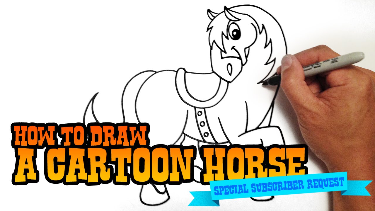 1280x720 How To Draw A Horse
