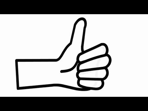 480x360 How To Draw Thumbs Up Sign