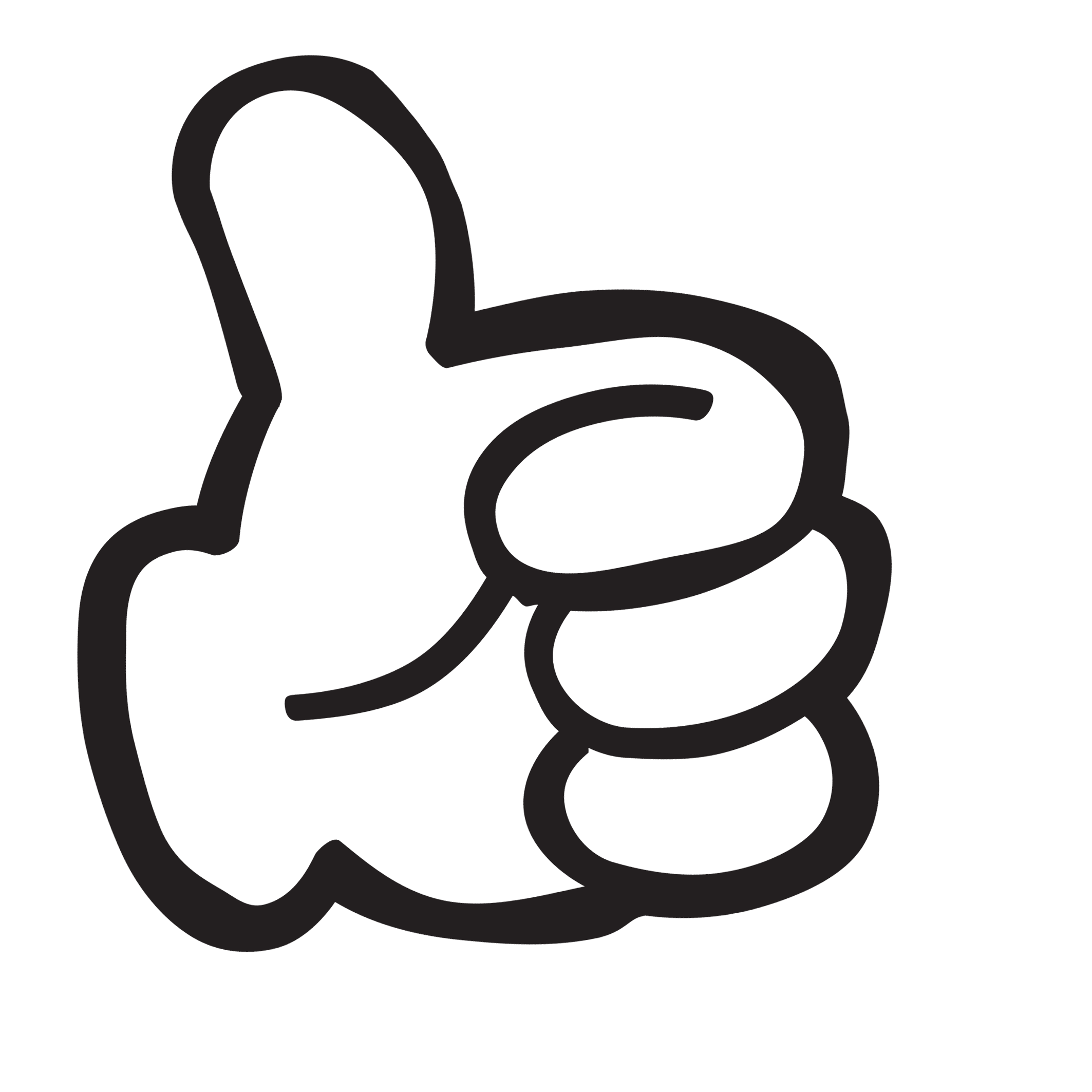 2126x2126 Well Done Thumbs Up Sticker