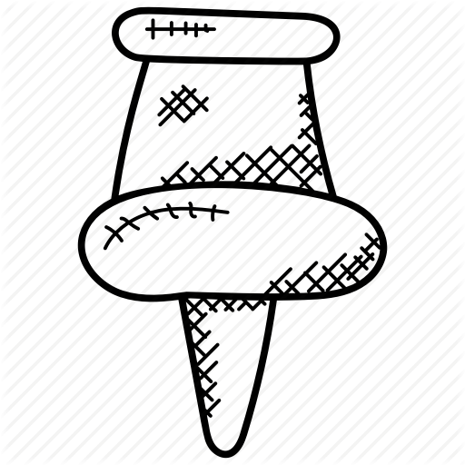 512x512 drawing pin, map pin, map tack, pushpin, thumbtack icon