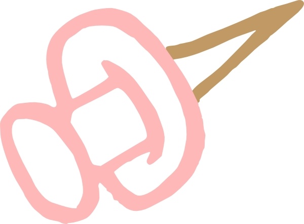 600x442 Thumbtack Clip Art Free Vector In Open Office Drawing