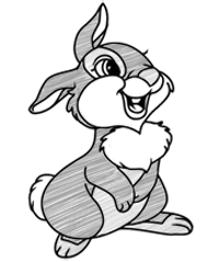 190x239 Thumper Disney In Disney Drawings, Disney Sketches, Easy
