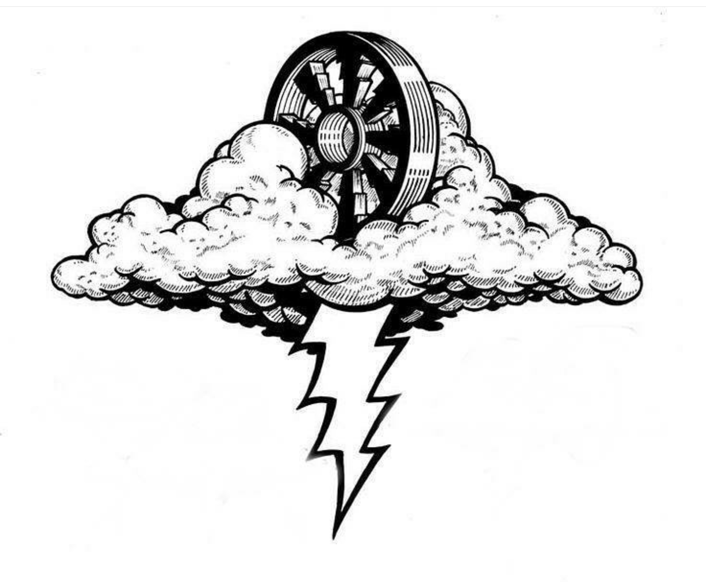 1440x1186 If The Thunder Don't Get Ya Then The Lightning Will! Gratefuldead