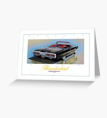 210x230 Ford Thunderbird Drawing Greeting Cards Redbubble